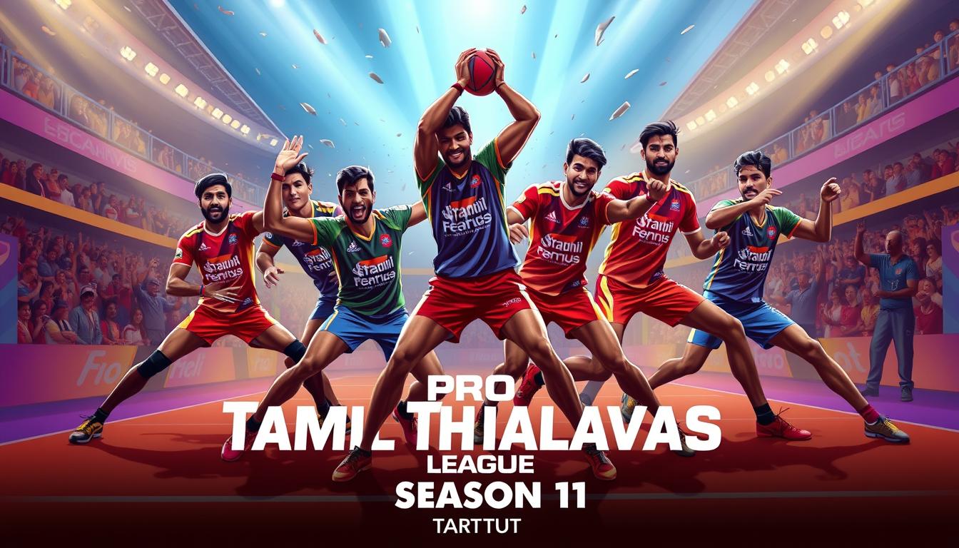 Tamil Thalaivas Starting 7 for Pro Kabbadi League Season 11